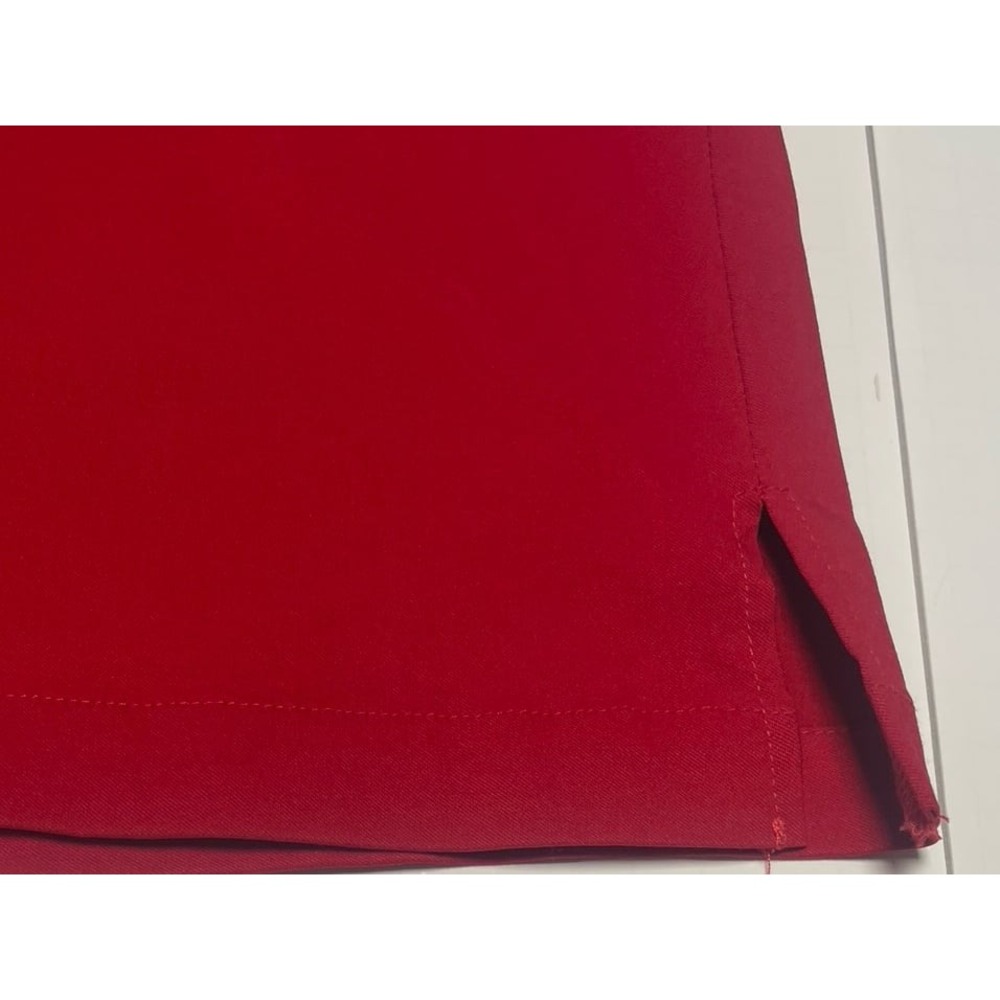Rafaella Elegant Red Button-Detail Skort‎ Women's Small - Picture 6 of 11